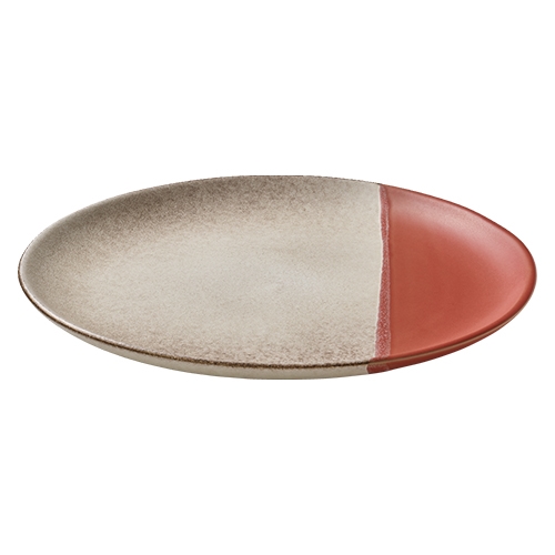 CRO-PLA-701122991007669.jpg SPOT ON CORAL PLATE FLAT ROUND COUPE 29CM PLAYGROUND - Image 1