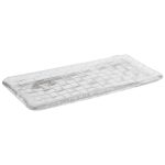 BY ORDER GLASS CLEAR SUSHI PLATE 29.5X15.5X1.5CM PADERNO