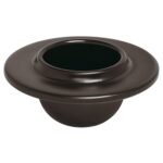 BY ORDER MELAMINE GOURMET BLACK SMALL BOWL 7CL PADERNO ITALY