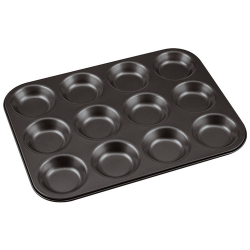 PBP-PAD-47748-35.jpg BY ORDER OVEN PAN 31.5X24CM NON STICK CUP BUN 12 POSITIONS 6.8X1CM PADERNO - Image 1