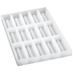 BY ORDER PASTRY SILICONE MOLD 29X19CM CHOCOFLEX RECTANGULAR 15 POSITIONS 9X3X1.9CM PADERNO