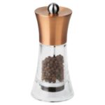 BY ORDER PEPPER MILL COPPER CLEAR ACRYLIC 13CM ARTHUR KRUPP