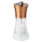 BY ORDER SALT MILL COPPER CLEAR ACRYLIC 13CM ARTHUR KRUPP