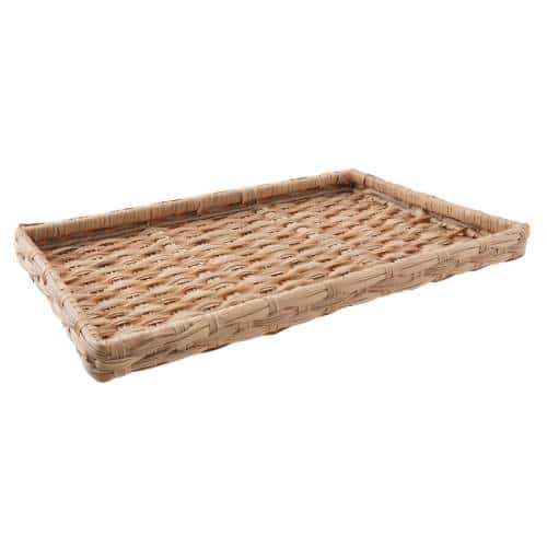 BUF-ARK-68233-08.jpg SAMBONET ARTHUR KRUPP RADICI TRAY GN 1/1 RATTAN 53X32.5X4CM - Image 1