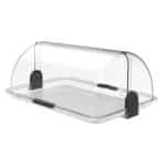 BY ORDER BUFFET TRAY WITH ROLL TOP COVER 46.5X31.5X19.5CM PLASTIC CLEAR BIESSE ITALY