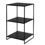 BUFFET METAL STAND BLACK 3 SHELF 32X30X66CM ESPIEL