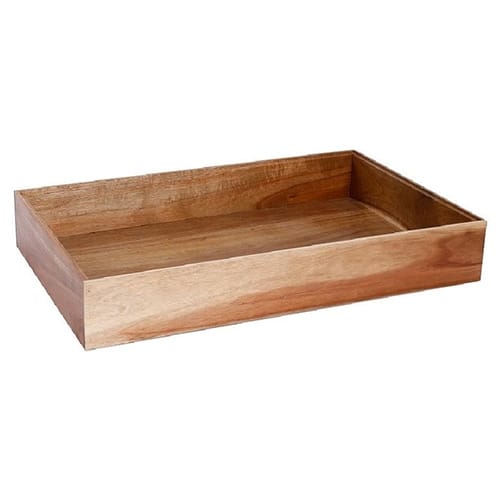 BUF-ESP-BUK102.jpg BY ORDER BUFFET ACACIA STACKABLE TRAY BOX GN 1/1X8.5CM ESPIEL - Image 1