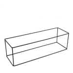 BUFFET ADVANCED WIRE BASE METAL BLACK RECTANGULAR 53X16.2X16CM ESPIEL