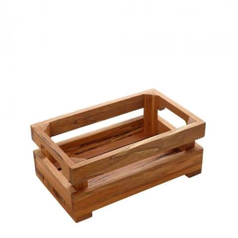 BUF-ESP-KOP202.jpg WOOD BEECH BASKET KAFASAKI G/N 1/4 26.4X16.2X10.5CM ESPIEL - Image 1