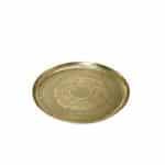 PANDORA GOLD PLATTER ALUMINIUM ROUND 34CM ESPIEL