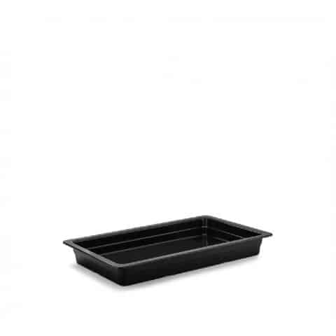 BUF-ESP-MLM543.jpg MELAMINE GASTRONOM BLACK 1/4-6CM ESPIEL - Image 1
