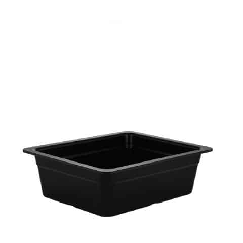 BUF-ESP-MLM545.jpg MELAMINE GASTRONOM BLACK 1/2-10CM ESPIEL - Image 1