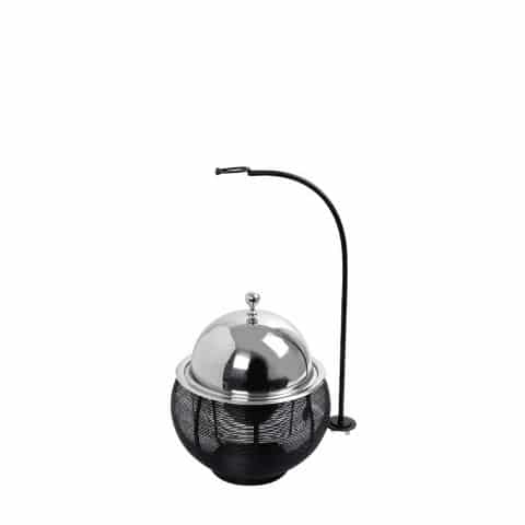 BUF-ESP-TAF111.jpg BY ORDER CHAFING DISH INOX WIRED 25X30CM 1.5L BLACK ESPIEL - Image 1