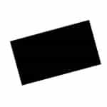 PLEXIGLASS BLACK 35X85CM GARIBALDI