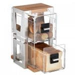 ATRAX TWO DRAWERS SHOWCASE S/S GARIBALDI