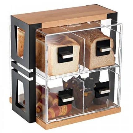 ATRAX FOUR DRAWERS SHOWCASE BLACK GARIBALDI