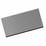 TEMPERED BLACK GLASS 35X85CM GARIBALDI