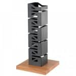 ATRAX TOWER BLACK W/H SOLID BEEACH BASE