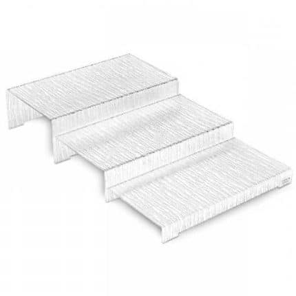 BUFFET STEP RISERS 40CM 3PCS KIT PEBBLE GARIBALDI