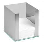 BUFFET NAPKIN HOLDER S/S 18X18X18CM GARIBALDI