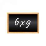 BUFFET LABEL CARD HARD 1MM 6X9CM 1PC GARIBALDI