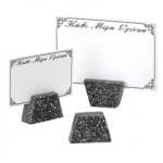 BUFFET LABEL STAND GRANIT BLACK 4.5X2X3CM 1PC GARIBALDI