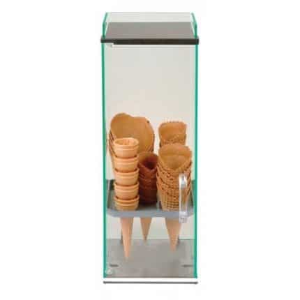 CABINET FOR ICE CREAMS 5 ROW WITH S/S BASE GARIBALDI