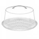 BY ORDER BUFFET ACRYLIC BELL COVER ROUND FOR 28-30CM TRAY CLEAR GARIBALDI