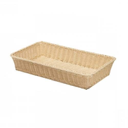 BUF-GAR-NTC02-11-NT.jpg BUFFET RATTAN BASKET G/N 1/1 32.5X53CM H10CM NATURAL GARIBALDI - Image 1