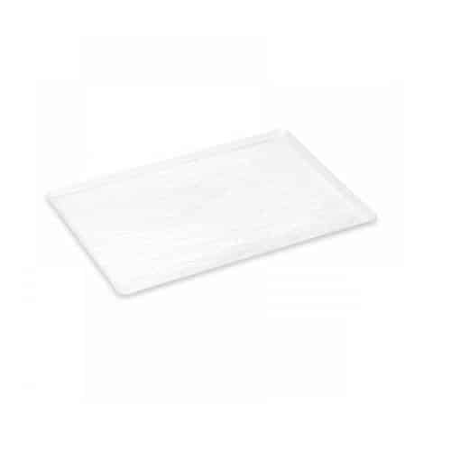 BUF-GAR-TFN02-3353-WH.jpg BUFFET ONDA PEEBLE TRAY 32.5X53CM WHITE GARIBALDI - Image 1
