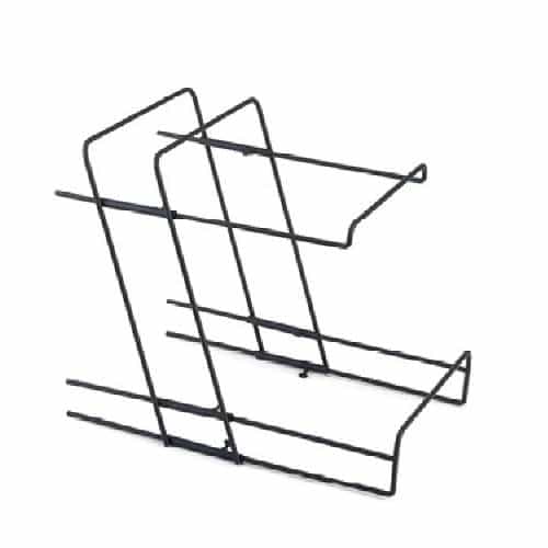 BUF-GAR-UTG01-2P.jpg BUFFET METAL STAND FOR BASKETS DOUBLE 40X26X40CM BLACK GARIBALDI - Image 1