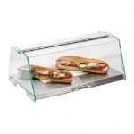 BUFFET SHOW CASE DISPLAY ONE SHELVE S/S 50X30X20CM GARIBALDI
