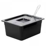 BUFFET CONTAINER 1/2-15CM WITH LID, SPOON AND DRAINER GARIBALDI