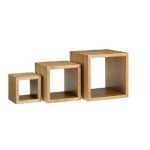 WOOD BUFFET STAND 3 SET 23-18-13CUBIC GTSA