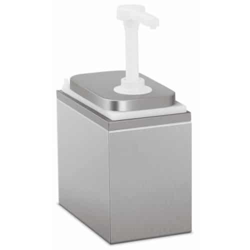 BUF-GTS-27-77112.jpg BY ORDER INOX DISPENSER WITH BUMP 13X25X33CM 2L GTSA - Image 1