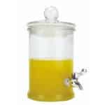 DISPENSER GLASS JAR WITH TAP 4L GTSA