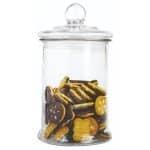 BY ORDER JAR GLASS LID BUFFED 32.5X17CM 4L GTSA