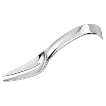 BUFFED MONOPORTION FORK 9.5CM INOX 18-10 LIVING LINE PADERNO ITALY