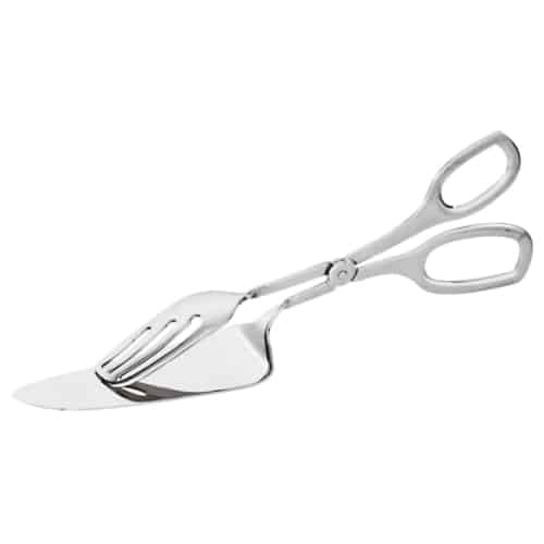BUF-PAD-12550-80.jpg BY ORDER BUFFET SERVING CAKE PLIER 28CM INOX 18-10 LIVING LINE PADERNO ITALY - Image 1