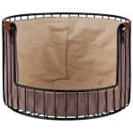 BY ORDER BREAD FRUIT BASKET 27.5X18.5CM METAL COTTON PADERNO