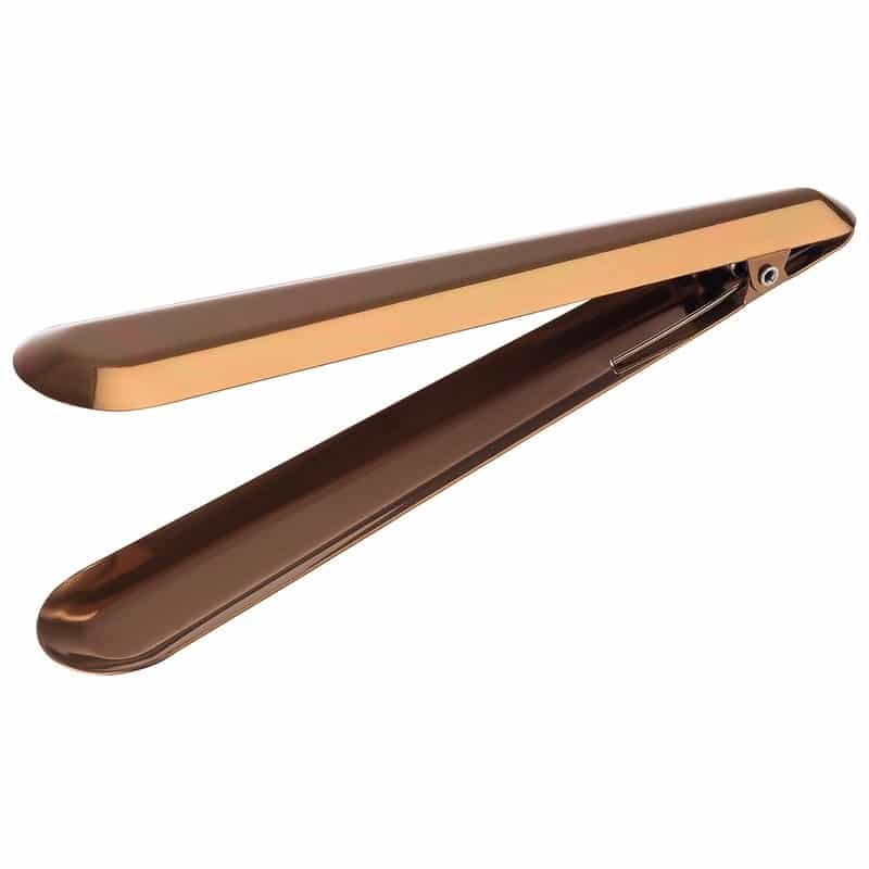 BUF-PAD-41506C19.jpg BUFFET SERVING TONG 19CM INOX 18-10 COPPER PADERNO ITALY - Image 1