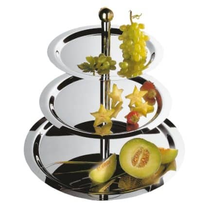 BY ORDER STAND 3 TIERS 32-38-48CM 50CM INOX PADERNO