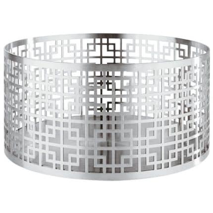 STAND-BASKET S/S  21CM H10.5CM PADERNO