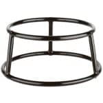 BUFFET STAND METAL ROUND WITH BLACK ANTI-SLIDE COATING 8CM PADERNO