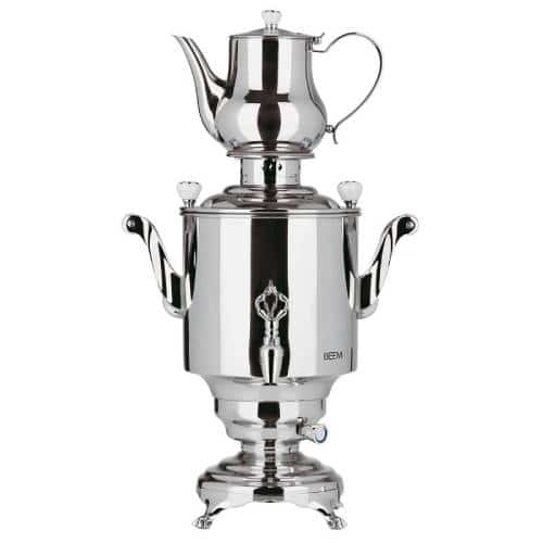 BUF-PAD-49855-05.jpg BY ORDER SAMOVAR ROMANOV 5L ELECTRIC INOX 18-10 PADERNO ITALY - Image 1