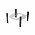 BY ORDER SAMBONET ARTHUR KRUPP RADICI BUFFET STAND FOR CHAFING DISH 58196-30 BLACK ITALY