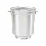 BY ORDER ALUMINIUM CHAMPAGNE BUCKET SILVER AGNELLI ITALY