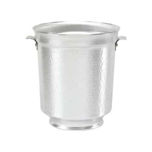 BWC-AGN-FAMA80AR.jpg BY ORDER ALUMINIUM CHAMPAGNE BUCKET SILVER AGNELLI ITALY - Image 1