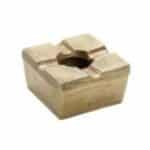 BY ORDER ASHTRAY WINDPROOF ALUMINIUM COLOR BRONZE 8X8X5CM ESPIEL