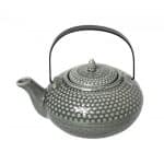 BY ORDER - TEA POT PORCELAIN RITUAL GREEN 75CL WITH FILTER STRAINER ESPIEL